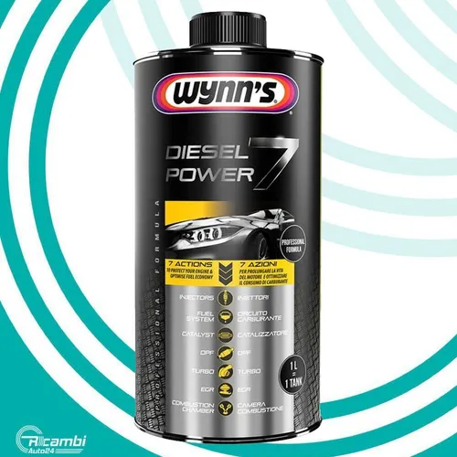 WYNNS W76411 Diesel Power 7 Zusatzstoff Motoren Sauberkeit Schutz Komplett