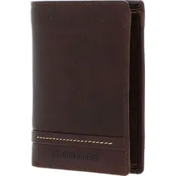 bruno banani Atlanta Flip Wallet Geldbörse Braun - Stilvolle bruno banani Geldbörse mit praktischer Fächeraufteilung für optimale Organisation. Gefertigt aus hochwertigem Leder, bietet sie Platz für Karten und Geldscheine. Ideal für den Alltag!