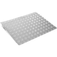 TRUTZHOLM Auffahrrampe für Türschwellen - Aluminium Auffahrrampe für Höhen von 4 bis 12 cm, mit einer Traglast von 250 kg, ideal für Rollstühle, Rollatoren und mehr.