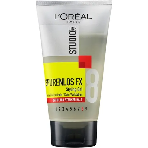 L'Oréal Paris Spurenlos Styling Haargel 150 ml - Haarstyling-Produkte mit langanhaltendem Halt und ohne Rückstände, perfekt für ein stylisches Finish den ganzen Tag.