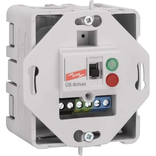 Hager G3133 Überspannungsschutzmodul, Typ 3 - Überspannungsschutz-Stecker, halogenfrei und ideal für sicheren Geräteeinbau im C-Profil.