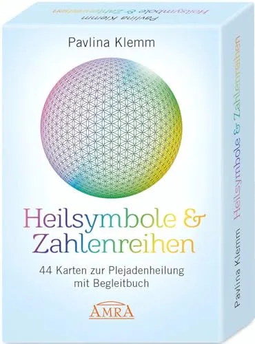 Heilsymbole & Zahlenreihen: 44 Karten zur Plejadenheilung - Heilen mit 44 heilenden Karten und Begleitbuch, ideal für spirituelle Praktiken und persönliche Transformation.