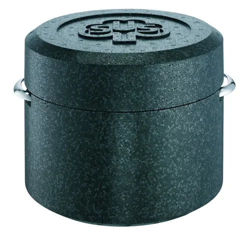 Thermotopf für Schulte Ufer Romana 20 cm - Kochkiste - Koch- & Suppentöpfe, energieeffiziente Thermobox aus Styropor für optimale Wärmehaltung, ideal für schmackhafte und gesunde Gerichte.