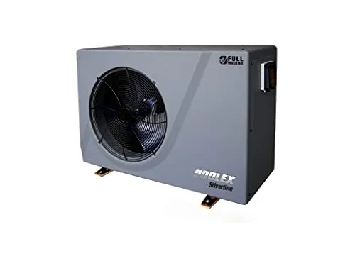POOLEX Silverline Inverter 90 Wärmepumpe - Leistungsstark und Leise - Heizpumpen für Pools: Ideal für Pools bis 50 m³, mit WiFi-Steuerung und hoher Effizienz (COP 16) für schnelle Temperaturerhöhung.