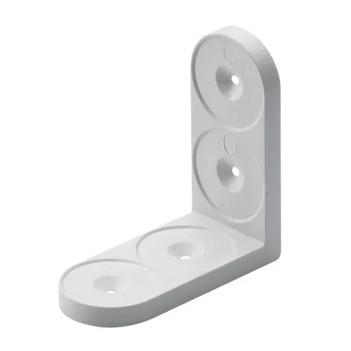 HETTICH Kunststoffwinkel, 50 x 50 x 22mm, weiß