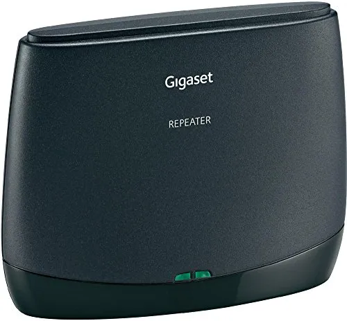 Gigaset Repeater 2.0 - Reichweitenverstärker für DECT-Telefone - kompatibel mit Gigaset Mobilteilen, schwarz