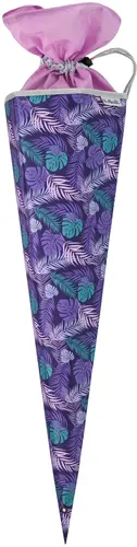 McNeill Schultüte Dschungel - Made in Europe - Schultüten aus robustem Polyester, 70 cm hoch und leicht mit nur 180 g, perfekt für den Schulstart und kreative Abenteuer.