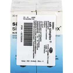 Sab simplex Suspension - EurimPharm 120 ml - Medikamente gegen Blähungen, schnell wirksam bei Völlegefühl und Magenbeschwerden, ideal für eine schnelle Linderung.