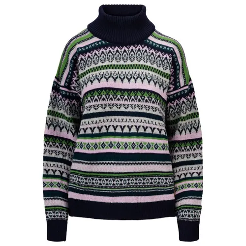 Dale of Norway Damen Utsira Pullover XL in Blau - Eleganter Wollpullover mit traditionellem norwegischen Muster und modernem Schnitt, ideal für stilvolle Anlässe und den Alltag.