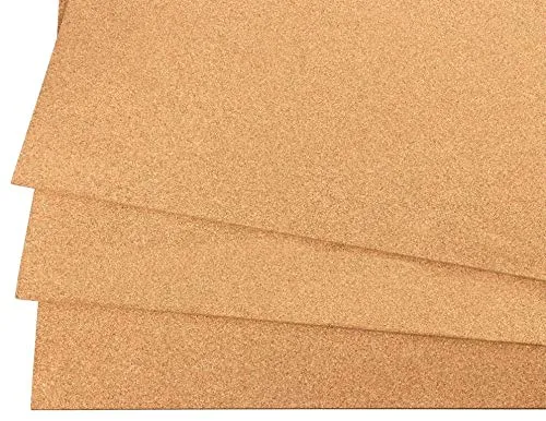 Kork Dämmplatten aus Presskork 900x600 mm - die ökologische und natürliche Art der Isolation (5 mm)