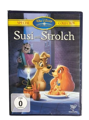 🎥⚪️🟢⚫️ Susi und Strolch Special Edition Walt Disney Meisterwerke | DVD | OVP