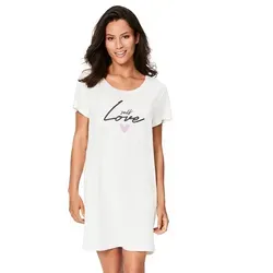 s.Oliver Sleepshirt mit Herzmotiven schwarz 32/34