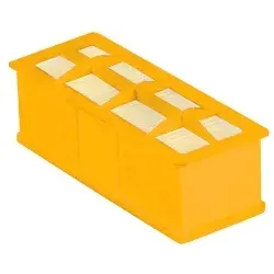 VERMOP HEPA-Filter 17412 - Hochleistungsfilter für saubere Luft - Staubsaugerfilter, filtert 99 % Feinstaub, Bakterien und Pilze für allergiefreie Räume. Ideal für den Vermop Jetvac Staubsauger.