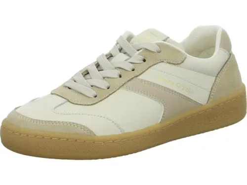 Marc O'Polo Damen-Sneaker 50116263501 in Weiß, Gr. 38 - Elegante Damen-Sneaker aus hochwertigem Echtleder, ideal für stilvolle Outfits und den ganzen Tag Komfort.
