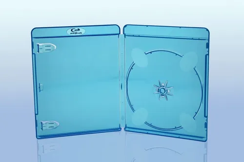 BluRay Hüllen 11mm / 1fach 1er BD Hüllen / Farbe: blau / high quality 25