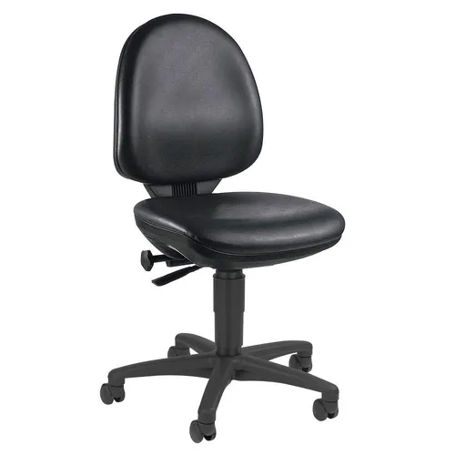 Topstar Arbeitsdrehstuhl TEC 50 schwarz - Ergonomischer Bürostuhl für höchsten Sitzkomfort, drehbar und höhenverstellbar, ideal für lange Arbeitstage