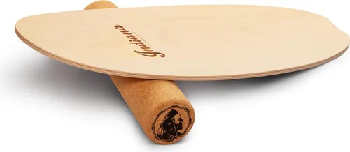 INDIANA Balance Board Buche Inkl. Korkrolle