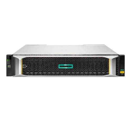 HPE R0Q83A Festplatten-Array SSD - Hot-Swap - Hochleistungs-Festplatten-Array mit 3.84 TB Kapazität, Hot-Swap-fähig und ideal für anspruchsvolle Serverumgebungen. Unterstützt bis zu 120 Speicherperipheriegeräte und bietet eine Datenübertragungsrate von 1.2 GBps.