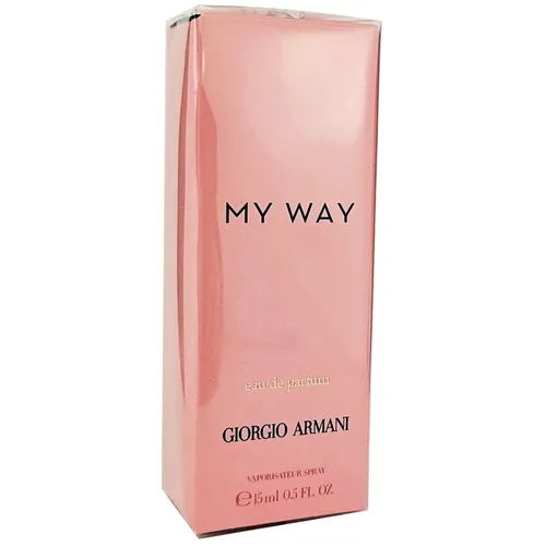 Giorgio Armani My Way Eau de Parfum 15 ml - eleganter Duft mit Bergamotte und Jasmin, ideal für besondere Anlässe und den Alltag