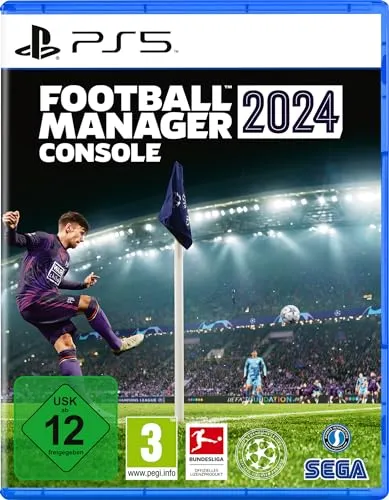 Football Manager 2024 (PlayStation 5) - Spiele für PlayStation 5 – Erlebe die ultimative Fußballsimulation und forme deine eigene Siegerphilosophie während du die Trainerbank der größten Vereine übernimmst!