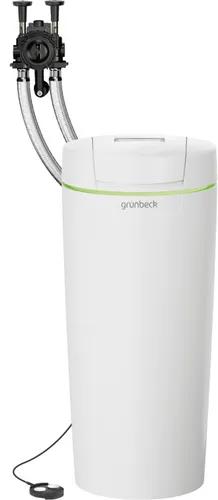 Grünbeck Enthärtungsanlage softliQ:SE21 - Kompakte Weichwasserlösung für bis zu 9 Personen, mit WLAN-Anbindung und KI-gestützter Steuerung für optimale Effizienz