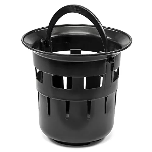 HYDROTEC Schlammeimer DIN1236-KK; Kurze runde Ausführung aus PE-HD Kunststoff