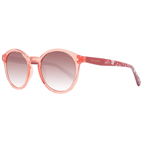 Ted Baker TB1677 249 50 Damen Sonnenbrille in Rosa - Sonnenbrille für Damen mit 100% UVA & UVB Schutz, trendigem Verlaufsglas und edlem TR90 Vollrandrahmen. Ideal für den Sommer!