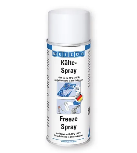 WEICON Kälte-Spray, 400 ml Sprühdose Eisspray -45 Grad Vereisungsspray