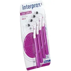 Interprox Plus Maxi Conical Lila Interdentalbürste - Effektive Interdentalreinigung mit der Interprox Plus Maxi Conical Lila Bürste, ideal für schwer erreichbare Stellen und zur Unterstützung der Mundpflege.