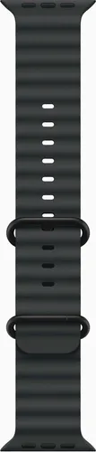 Apple Watch Ultra 2 - 49mm Schwarz mit Sportband - Smartwatch für extreme Bedingungen, ausgestattet mit präzisem GPS, Titan-Gehäuse und bis zu 72 Stunden Akkulaufzeit im Energiesparmodus.