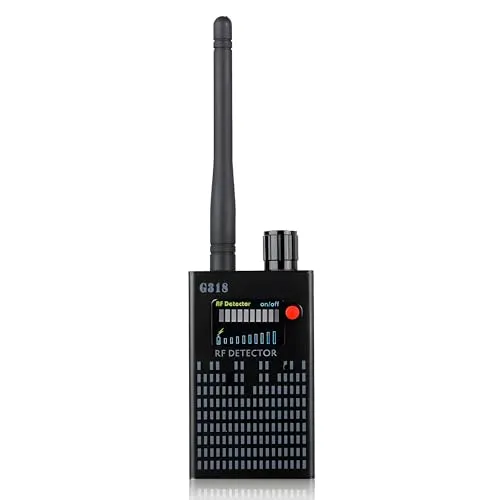 Kobert-Goods Super-Detektor G318 - Kamera- und Wanzen Detektor - GPS-Module: Entdecken Sie versteckte Kameras und Abhörgeräte mit hochsensibler Technologie und exklusiver CDMA-Erkennung für maximalen Schutz Ihrer Privatsphäre.