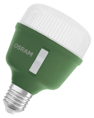 OSRAM HOMELIGHTING Pflanzenlampe E27 20W - LED-Pflanzenlampe für den Indoor-Anbau mit 3 einstellbaren Lichtspektren. Ideal für Aussaat, Wachstum und Blüte. Fördert das Pflanzenwachstum und reduziert den Energieverbrauch.