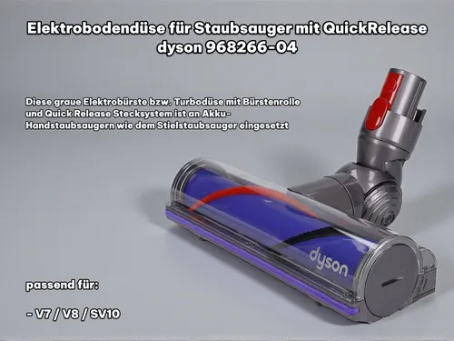 dyson 968266-04 Elektrobodendüse für Stielstaubsauger mit QuickRelease