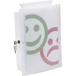 Han Aktionsbox 4102-12 IMAGE IN - Vielseitige Aktionsbox aus Kunststoff, ideal für Spenden oder Visitenkarten. Mit Sicherheitszylinderschloss und DIN A4 Blatteinschub für individuelle Beschriftung. Made in Germany!