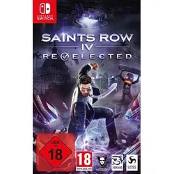 Saints Row IV Re-Elected für Nintendo Switch - Actionspiel für Nintendo Switch mit verbessertem Koop-Modus, anpassbaren Charakteren und Waffen sowie beeindruckenden Superkräften und Alien-Fahrzeugen.