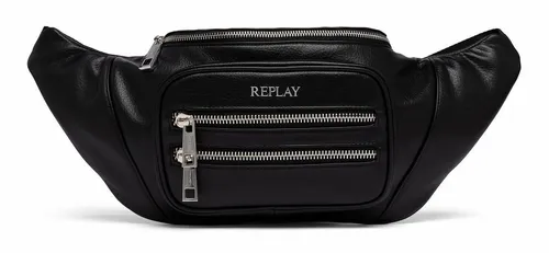 Replay Gürteltasche - Stylische Gürteltasche für optimalen Komfort und Ordnung. Geräumiges Hauptfach mit mehreren Fächern, ideal für Wertsachen. Perfekt für unterwegs!