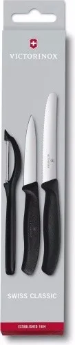 Victorinox Swiss Classic 11 cm Küchenmesser (6.7113.31) - Hochwertiges Küchenmesser von Victorinox, 11 cm Klinge, ideal für präzises Schneiden. Robuste Qualität für den täglichen Einsatz in der Küche.