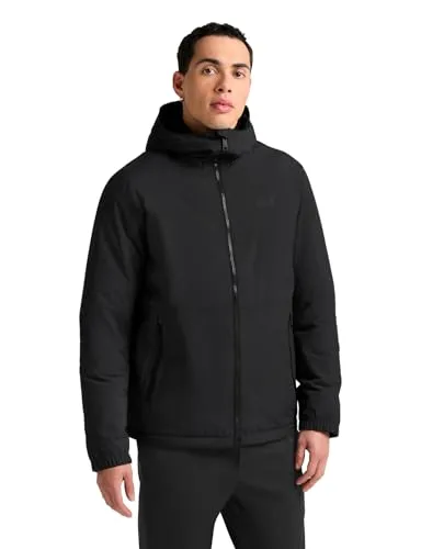Jack Wolfskin Pamir Jkt M Black - Funktionsjacke mit recyceltem Material, atmungsaktiv, winddicht und wasserabweisend – ideal für Outdoor-Aktivitäten und Reisen.