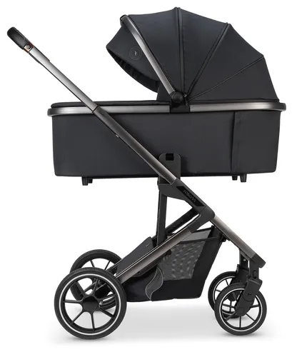 Osann Kombi-Kinderwagen Juntos – Vielseitig & Sicher - Kinderwagen mit Babywanne und Sportsitz, faltbar und ideal für Neugeborene bis 22 kg. Ausgestattet mit hochwertiger Matratze und reflektierenden Sicherheitsmerkmalen.