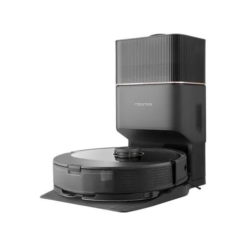 roborock Q8 Max+ Saugroboter mit Auto-Entleerungsstation - Saugroboter mit 5500Pa Saugkraft und DuoRoller-Bürste für gründliche Reinigung. Selbstentleerender Staubbeutel für bis zu 7 Wochen Nutzung, ideal für stressfreie Sauberkeit.