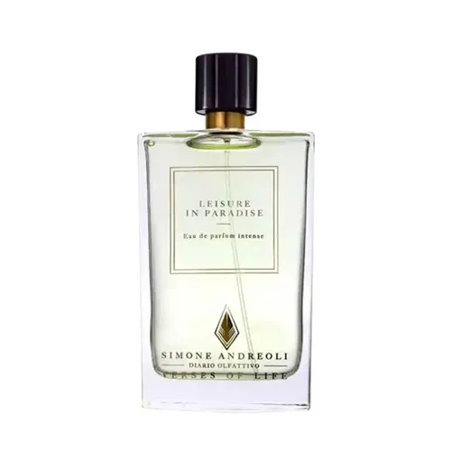 Simone Andreoli - Leisure in Paradise Eau de Parfum 100 ml - Unisex Eau de Parfum mit exotischem Duft von Vanille, Ananas und Kokosmilch, ideal für einen Hauch von Karibik im Alltag.