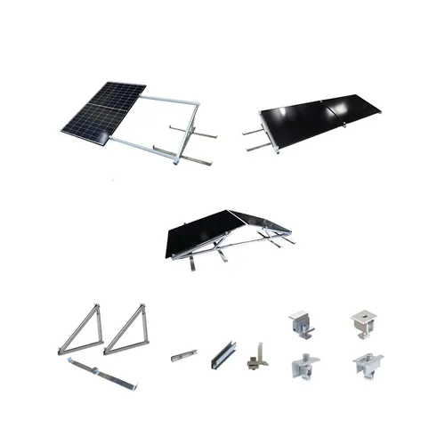 TZIpower Solar PV Halterung Aufständerung Flachdach Balkonkraftwerk - Solarpanel-Halterung, höhenverstellbar und erweiterbar für flexible Montage auf Flachdächern.