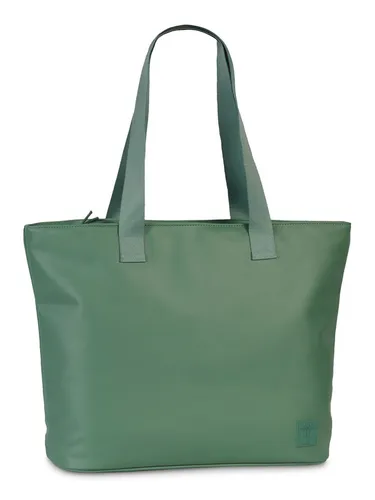 Derbe Schultertasche in Grün - Stilvolle Begleiterin für jeden Tag - Handtaschen aus strapazierfähigem Textil mit praktischem Reißverschluss und zwei Schulterriemen für optimalen Komfort.