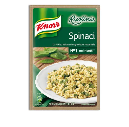 Knorr Risotto spinaci Reis Spinat 175g 100% italienisch Fertiggerichte