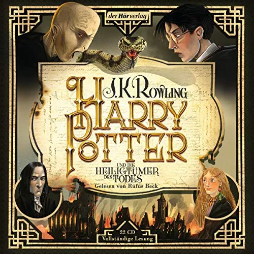 Harry Potter und die Heiligtümer des Todes: Jubiläumsausgabe von Rufus Beck - Hörbuch der Jubiläumsausgabe, spannend gelesen von Rufus Beck, ideal für Fans der Harry Potter-Serie.