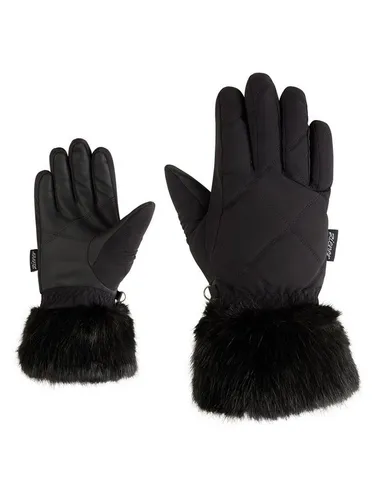 Ziener Kwinz-z Glove Lady black (12) 7 - Ziener Skihandschuhe, stylischer und warmer Damenhandschuh für optimalen Grip und Komfort auf der Piste.