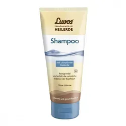 Luvos Naturkosmetik Heilerde Haarshampoo - Zertifiziertes Naturkosmetik Shampoo mit ultrafeiner Heilerde, ideal für gesunde, glänzende Haare. Befreit sanft von Schuppen und sorgt für ein natürliches Gleichgewicht der Kopfhaut.