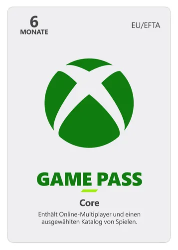 Microsoft Xbox Game Pass Core 6 Monate ESD Download