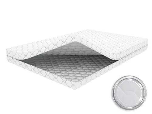 Crownmiller Microfaser Matratzenersatzbezug, Matratzenbezug 70x140 cm für Kindermatratzen von 8 bis 12 cm, 60°C waschbar, 4-seitiger Reißverschluss