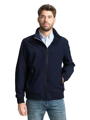 TOM TAILOR Casual Blouson mit Stehkragen – Leichte Jacke für jeden Tag - Modischer Blouson mit Stehkragen, ideal für den Alltag. Praktische Taschen und pflegeleichte Materialien garantieren Komfort und Stil.